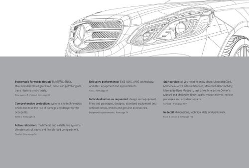 Download E-Class Saloon brochure (PDF) - Mercedes-Benz Ireland