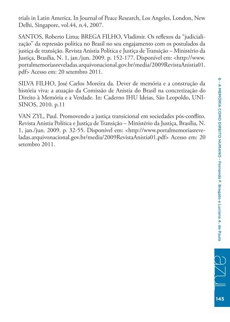 RelatÃ³rio Azul 2011 - AssemblÃ©ia Legislativa