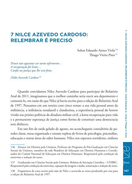 RelatÃ³rio Azul 2011 - AssemblÃ©ia Legislativa