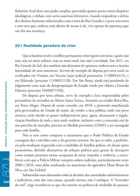 RelatÃ³rio Azul 2011 - AssemblÃ©ia Legislativa