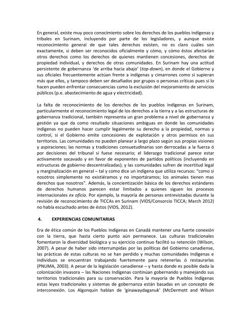 análisis de derecho internacional, legislación ... - Natural Justice