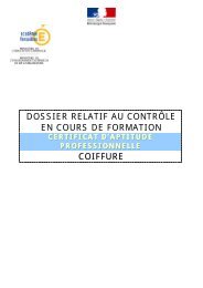 dossier CCF CAP coiffure Versailles RECTIFIE - SBSSA - Académie ...