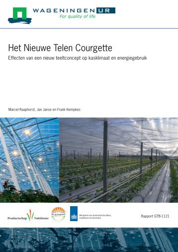 Het Nieuwe Telen Courgette - Energiek2020