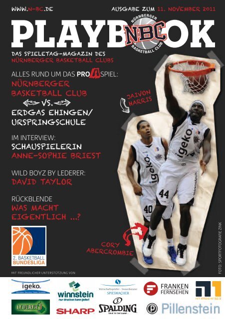 rUnD UM DaS PRO SpieL - Nürnberger Basketball Club