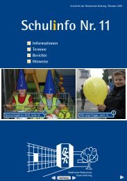 Schulinfo Nr. 11 - Realschule Kettwig - Essen
