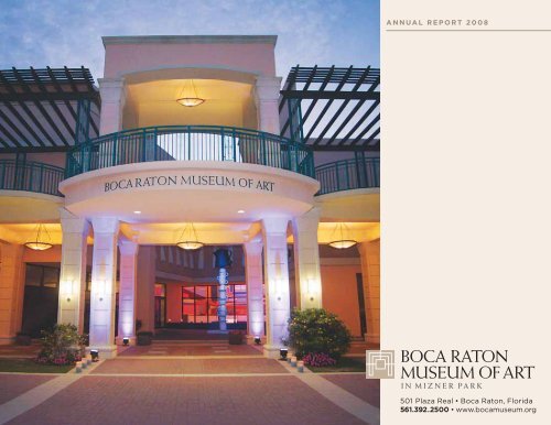 Download the 2007/2008 - Boca Raton Museum of Art