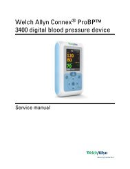 Service manual, Connex ProBP 3400 - Welch Allyn