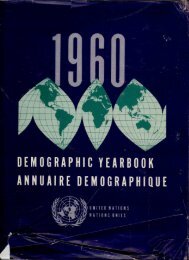 Demographic Yearbook 1960 - Millennium Development Goals ...