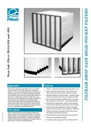 Literature - DropSafe (DS) Rigid Pocket Filter G4 - Filtrair BV