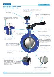 UnivalÂ® BUTTERFLY VALVES - Alma-valves.ie