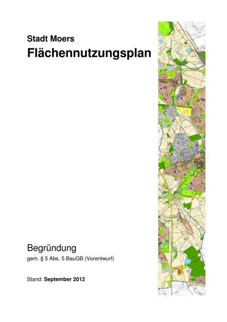 Flächennutzungsplan - Stadtplan und Karten - Stadt Moers
