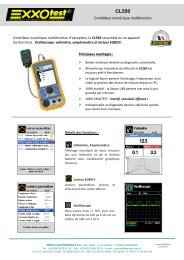 Fiche Technique MI450 - Exxotest