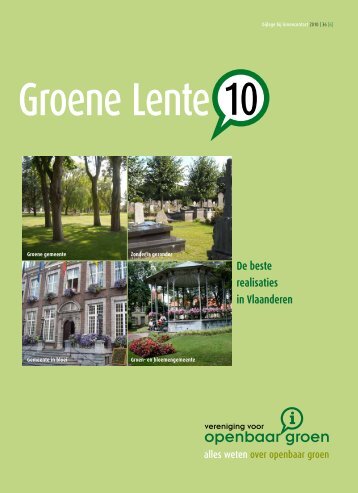 groene gemeente - Vereniging voor Openbaar Groen