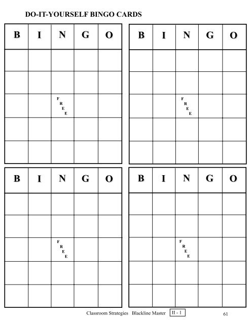 Blackline Masters pp. 61-93 - Mathematics
