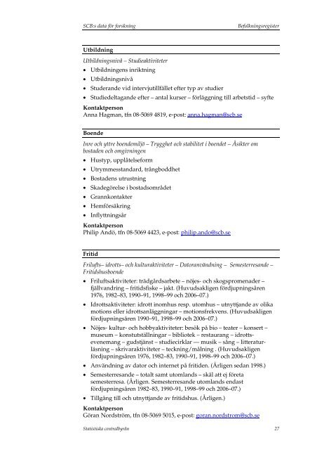 SCB:s data fÃ¶r forskning (pdf) - Statistiska centralbyrÃ¥n