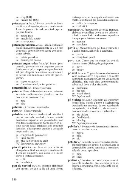 Dicionario de alimentaciÃ³n e restauraciÃ³n - Real Academia Galega
