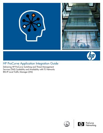 HP ProCurve Application Integration Guide - HP Networking