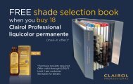 FREE shade selection book - Clairol Professional