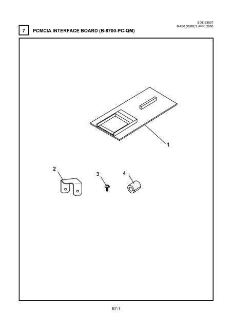 Parts List - TOSHIBA TEC store