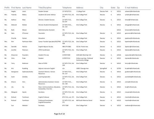 Download the Conference Participant List for 2011 - 2013 Diversity ...