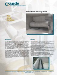 ACU-DRUM Pivoting Drum