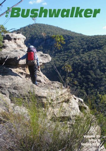 Volume 35 Issue 4 Spring 2010 - Confederation of Bushwalking Clubs