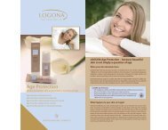 LOGONA Age Protection – Because Beautiful Skin Is Not