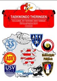 TUT eV - der Taekwondo Union Thüringen eV