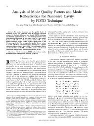 Analysis of Mode Quality Factors and Mode ... - ResearchGate