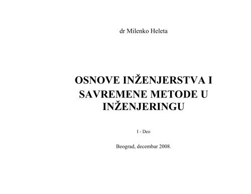 1 - Osnove inzenjerstva - Uvod i Organizacija inzenjeringa.pdf