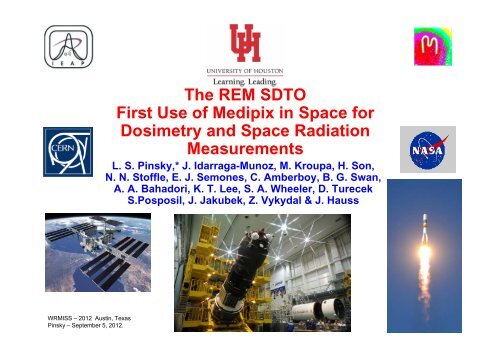 First Results (Hopefully) from Medipix on the ISS - Wrmiss.org