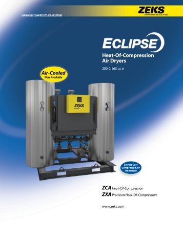 Heat-Of-Compression Air Dryers - ZEKS Compressed Air Solutions