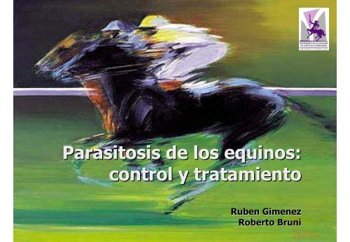 Avances en el Control y Tratamiento de las Parasitosis en Equinos