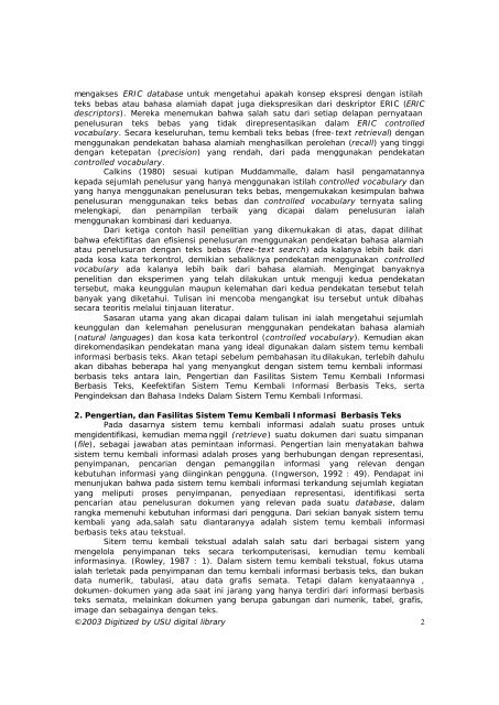 ©2003 Digitized by USU digital library 1 PENGGUNAAN BAHASA ...