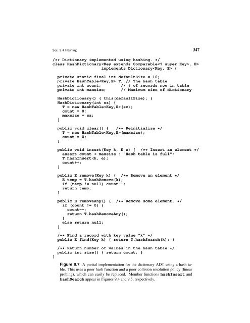 A Practical Introduction to Data Structures and Algorithm Analysis