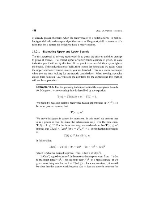 A Practical Introduction to Data Structures and Algorithm Analysis