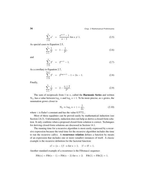 A Practical Introduction to Data Structures and Algorithm Analysis