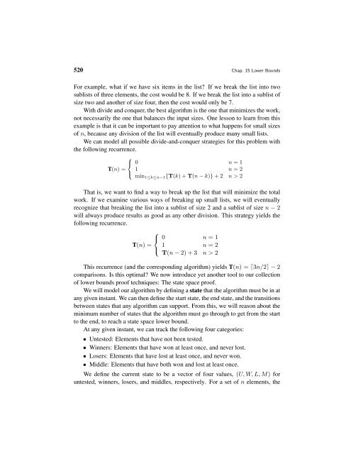 A Practical Introduction to Data Structures and Algorithm Analysis