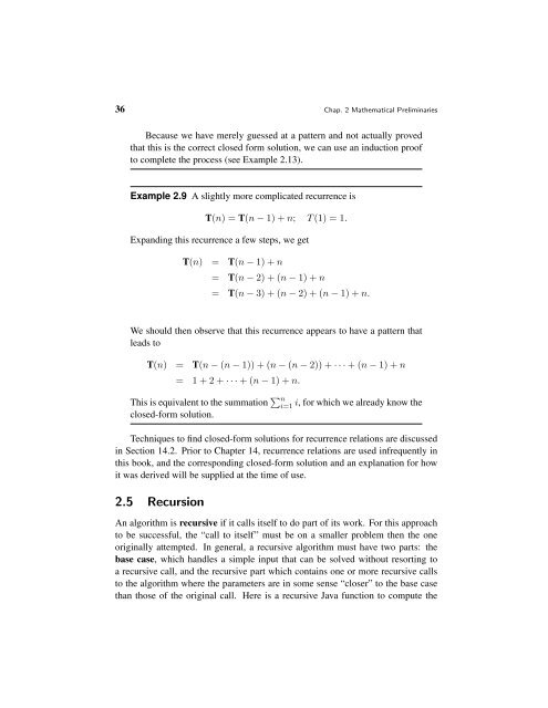 A Practical Introduction to Data Structures and Algorithm Analysis