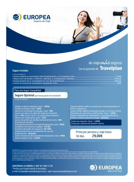 VENTA ANTICIPADA 20 DESCUENTO - Travelplan - Mayorista de ...