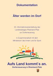 Aufs Land kommt`s an. - Landkreistag Rheinland-Pfalz