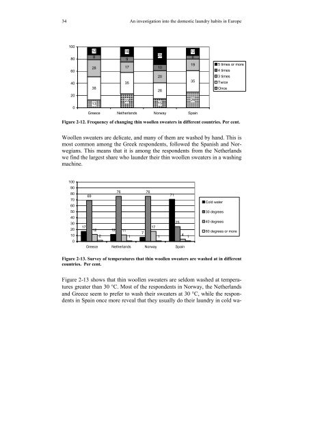 an investigation of domestic laundry in europe - habits ... - SIFO