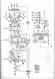 Schema elettrico commentato del modello C20/M. - Hirtel