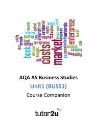Business - AQA AS - Unit 1 Course Companion - Bhasvic