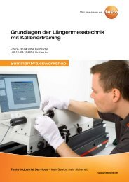 Seminar - Testo Industrial Services GmbH