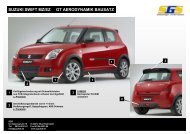 Suzuki Swift MZ/EZ Bj. 2005-2010 - SGS