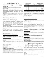 CHOLESTEROL-SL ASSAY - Sekisui Diagnostics