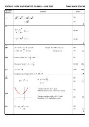 June 2010 Markscheme