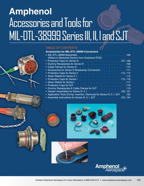 Accessories - MIL DTL 26482 SERIES 2 - Connectors