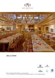 Grill Le Cervin - Seiler Hotels Zermatt